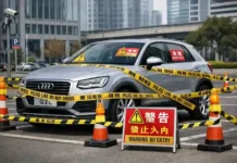 Volkswagen ruft 206.000 Audi Q2 L in China zurück Audi Q2 L von Volkswagen in China wegen Sicherheitsmängeln zurückgerufen